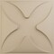 Ekena Millwork 19 5/8in. W x 19 5/8in. H Austin EnduraWall Decorative 3D Wall Panel Covers 2.67 Sq. Ft. WP20X20AUGBE - alternate 1